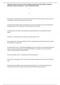 MBA EXIT EXAM LATEST 2025 WITH COMPLETE QUESTIONS AND CORRECT VERIFIED ANSWERS ALREADY GRADED A&plus; 100&percnt; GUARANTEED PASS&excl;