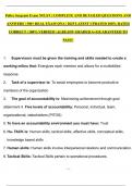 Police Sergeant Exam NFLST &vert; COMPLETE AND DETAILED QUESTIONS AND ANSWERS &vert; 300&plus; REAL EXAM QNA &vert; 2025 LATEST UPDATED 100&percnt; RATED CORRECT &vert; 100&percnt; VERFIED &vert; ALREADY GRADED A&plus;&vert;GUARANTEED TO PASS&excl;&excl;