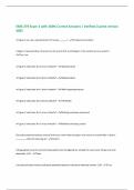 EXSS 276 Exam 2 with 100&percnt; Correct Answers &vert; Verified &vert;Latest version 2025