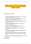 GENERAL CORE OF RADIOGRAPHY &lpar;LIMITED SCOPE&rpar; EXAM QUESTIONS AND 100&percnt; VERIFIED ANSWERS RECENTLY UPDATED