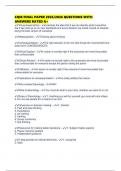 CQIB FINAL PAPER 2025&sol;2026 QUESTIONS WITH ANSWERS RATED A&plus;