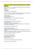 CQIB TEST PAPER 2025&sol;2026 QUESTIONS WITH ANSWERS RATED A&plus;