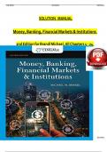 SOLUTION MANUAL 2nd Edition for Brandl Michael&comma; All Chapters 1 - 24 Money&comma;Banking&comma; Financial Markets&Institutions S