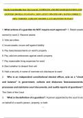 Florida Guardianship State Test-General &vert; COMPLETE AND DETAILED QUESTIONS AND ANSWERS &vert;200 REAL EXAM QNA &vert; 2025 LATEST UPDATED 100&percnt; RATED CORRECT &vert; 100&percnt; VERFIED &vert; ALREADY GRADED A&plus;&vert;GUARANTEED TO PASS&excl;&excl;
