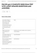 Phil 235 quiz 2 COMPLETE &lpar;2025&rpar; EXAM TEST WITH LATEST UPDATED &lpar;QUESTIONS AND ANSWERS&rpar;