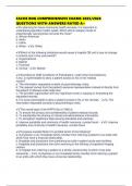 FACHE BOG COMPREHENSIVE EXAMS 2025&sol;2026 QUESTIONS WITH ANSWERS RATED A&plus;