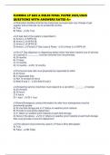 FLORIDA LP GAS & RULES FINAL PAPER 2025&sol;2026 QUESTIONS WITH ANSWERS RATED A&plus;