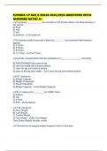 FLORIDA LP GAS & RULES 2025&sol;2026 QUESTIONS WITH ANSWERS RATED A&plus;
