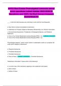 AYPO Real Estate Promulgated contracts actual exam questions Latest Update 2025-2026 60 Questions and 100&percnt; Verified Correct Answers Guaranteed A&plus;