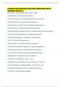 FLORIDA WASTEWATER 2025&sol;2026 QUESTIONS WITH ANSWERS RATED A&plus;