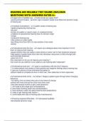 HEARING AID RELIABLE TEST EXAMS 2025&sol;2026 QUESTIONS WITH ANSWERS RATED A&plus;