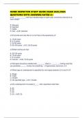HOME INSPECTOR STUDY GUIDE EXAM 2025&sol;2026 QUESTIONS WITH ANSWERS RATED A&plus;