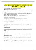 CKA KUBERNETES EXAM QUESTIONS AND CORRECT ANSWERS&period;