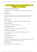CKA KUBERNETES TEST QUESTIONS AND CORRECT ANSWERS