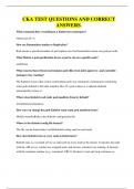 CKA TEST QUESTIONS AND CORRECT ANSWERS&period;