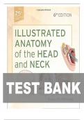 TEST BANK FOR Illustrated Anatomy of the Head and Neck 6th Edition by Margaret J&period; Fehrenbach&comma; Susan W&period; Herring   ISBN&colon; 978-0323613019 COMPLETE GUIDE ALL CHAPTERS COVERED 100&percnt; VERIFIED A&plus; GRADE ASSURED&excl;&excl;&excl;&excl;&excl;NEW LATEST UPDATE&excl;&excl;&excl;&excl;&excl;
