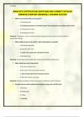 BWW WTC CERTIFICATION QUESTIONS AND CORRECT DETAILED ANSWERS &lpar;VERIFIED ANSWERS&rpar; &vert; ASSURED SUCCESS