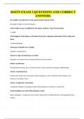 DSSTN EXAM 3 QUESTIONS AND CORRECT ANSWERS&period;