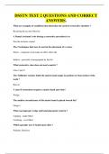 DSSTN TEST 2 QUESTIONS AND CORRECT ANSWERS&period;