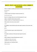 DSSTN TEST 4 QUESTIONS AND CORRECT ANSWERS&period;