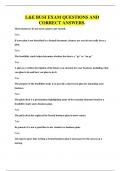 L&E BUSI EXAM QUESTIONS AND CORRECT ANSWERS&period;