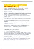 BUS 115 Final Exam QUESTIONS & ANSWERS&lpar;RATED A&plus;&rpar;