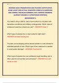 DEFENSE BASIC PRESERVATION AND PACKING CERTIFICATION  EXAM LATEST 2025 ACTUAL EXAM WITH COMPLETE QUESTIONS  AND CORRECT DETAILED ANSWERS &lpar;100&percnt; VERIFIED ANSWERS&rpar;  &vert;ALREADY GRADED A&plus;&vert; &vert;&vert;PROFESSOR VERIFIED&vert;&vert;   &vert;&vert;BRANDNEW&excl;&excl;&excl;&vert;&vert;