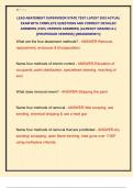 LEAD ABATEMENT SUPERVISOR STATE TEST LATEST 2025 ACTUAL  EXAM WITH COMPLETE QUESTIONS AND CORRECT DETAILED  ANSWERS &lpar;100&percnt; VERIFIED ANSWERS&rpar; &vert;ALREADY GRADED A&plus;&vert;  &vert;&vert;PROFESSOR VERIFIED&vert;&vert; &vert;&vert;BRANDNEW&excl;&excl;&excl;&vert;&vert; 