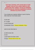 GHP PEST CONTROL APPLICATOR SM-47 EXAM  NEWEST 2025 ACTUAL EXAM COMPLETE 200  QUESTIONS AND CORRECT DETAILED ANSWERS  WITH RATIONALES &lpar;VERIFIED ANSWERS&rpar; &vert;ALREADY  GRADED A&plus;&vert;&vert;LATEST EXAM&excl;&excl;&excl;