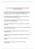 TEXAS CLASS D WATER LICENSE EXAM QUESTIONS AND CORRECT ANSWERS&excl;&excl;