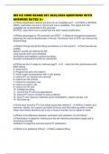 IHS ILE CORE EXAMS SET 2025&sol;2026 QUESTIONS WITH ANSWERS RATED A&plus;