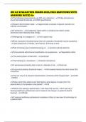 IHS ILE EVALUATION EXAMS 2025&sol;2026 QUESTIONS WITH ANSWERS RATED A&plus;