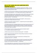IHS ILE TEST PAPER 2025&sol;2026 QUESTIONS WITH ANSWERS RATED A&plus;