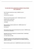 CE 382 HMA FINAL EXAM WITH CORRECT SOLUTIONS 100&percnt; VERIFIED&excl;&excl;