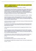 KUMITE COMPREHENSIVE EXAMS 2025&sol;2026 QUESTIONS WITH ANSWERS RATED A&plus;