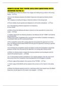 KUMITE EXAM TEST PAPER 2025&sol;2026 QUESTIONS WITH ANSWERS RATED A&plus;