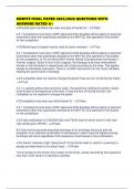 KUMITE FINAL PAPER 2025&sol;2026 QUESTIONS WITH ANSWERS RATED A&plus;