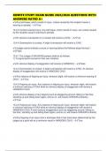 KUMITE STUDY EXAM GUIDE 2025&sol;2026 QUESTIONS WITH ANSWERS RATED A&plus;