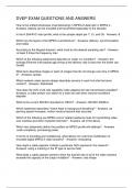 DVEP EXAM QUESTIONS AND ANSWERS