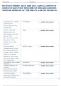 Exam &lpar;elaborations&rpar; WGU D426