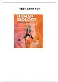 Test Bank for Human Biology&comma; 17th Edition by Sylvia Mader