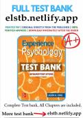 TEST BANK FOR PSYCHOLOGY A Journey 5th Edition by Coon All Chapters Complete