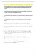 Jurisprudence Exam &lpar;Edsyn&rpar; Exam Questions with Verified Answers&vert; Latest Update Graded A&plus; 