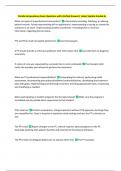 Florida Jurisprudence Exam Questions with Verified Answers&vert; Latest Update Graded A&plus; 