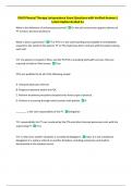 OHIO Physical Therapy Jurisprudence Exam Questions with Verified Answers&vert;  Latest Update Graded A&plus;