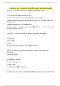 Jurisprudence Exam Prep Questions with Verified Answers&vert; Latest Update Graded A&plus; 