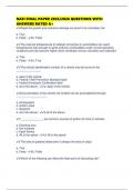 NAFI FINAL PAPER 2025&sol;2026 QUESTIONS WITH ANSWERS RATED A&plus;