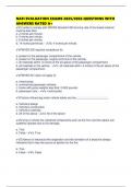 NAFI EVALUATION EXAMS 2025&sol;2026 QUESTIONS WITH ANSWERS RATED A&plus;