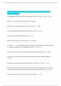 Arizona Optometry Jurisprudence numbers Exam &vert; Questions with Correct Answers &vert; 100&percnt; Pass