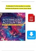 Test Bank for Intermediate Accounting 3rd Edition by Elizabeth A&period; Gordon&comma; Jana S&period; Raedy